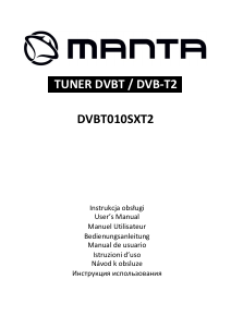 Manual Manta DVBT010SXT2 Digital Receiver