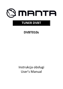 Manual Manta DVBT010s Digital Receiver