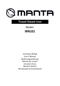 Manual de uso Manta IRN101 Plancha