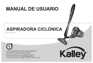 Manual de uso Kalley K-VCC12 Aspirador