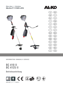 Bedienungsanleitung AL-KO BC 410 II Rasentrimmer