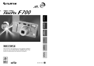 Mode d’emploi Fujifilm FinePix F700 Appareil photo numérique