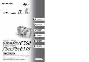 Mode d’emploi Fujifilm FinePix E500 Appareil photo numérique