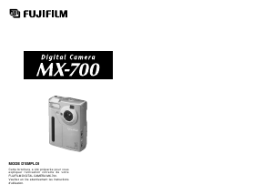 Mode d’emploi Fujifilm MX-700 Appareil photo numérique