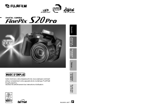 Mode d’emploi Fujifilm FinePix S20 Pro Appareil photo numérique
