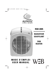 Mode d’emploi Alpatec RSB 2005 Chauffage