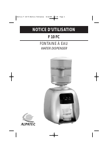Manual Alpatec F 10 FC Water Dispenser