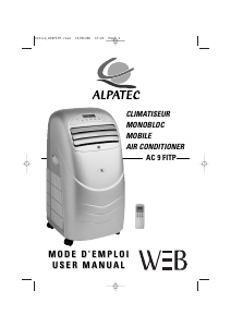 Mode d’emploi Alpatec AC 9 FITP Climatiseur