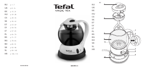 Vadovas Tefal BJ100032 Magic Tea Arbatos aparatas