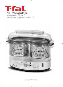 Manual Tefal VS400134 Vitacuisine Steam Cooker