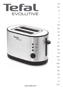 Посібник Tefal TT390015 Evolutive Тостер