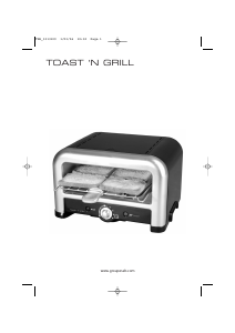 Hướng dẫn sử dụng Tefal TF801015 Toastn Grill Máy nướng bánh mì