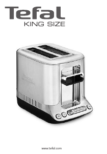 Bruksanvisning Tefal TT890015 King Size Brødrister