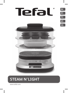 Manual Tefal VC300865 Steam n Light Steam Cooker