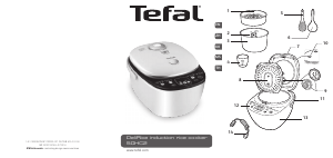 Manual Tefal RK806165 DeliRice Rice Cooker