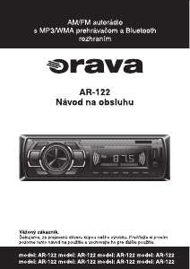 Návod Orava AR-122 Autorádio