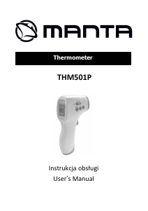Manual Manta THM501P Thermometer