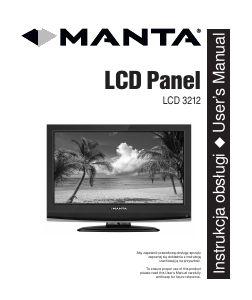 Instrukcja Manta LCD3212 Telewizor LCD