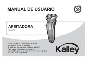 Manual de uso Kalley K-A4DH Afeitadora