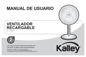 Manual de uso Kalley K-VM6B Ventilador