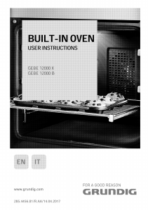 Handleiding Grundig GEBE 12000 B Oven
