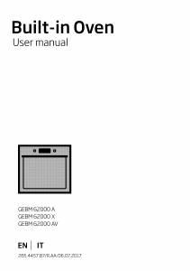 Handleiding Grundig GEBM 62000 A Oven