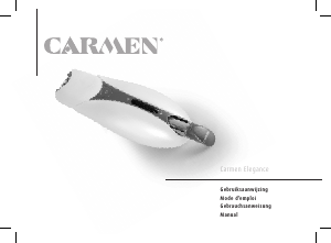 Bedienungsanleitung Carmen EP1800 Epilierer