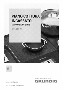 Manuale Grundig GIGL 6234250 Piano cottura