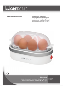 Manual de uso Clatronic EK 3497 Cocedor de huevos