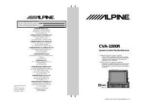 Mode d’emploi Alpine CVA-1000R Autoradio