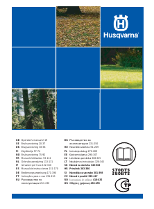 Manual Husqvarna 570BTS Refulator frunze