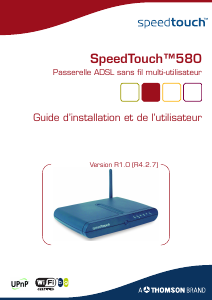 Mode d’emploi Thomson SpeedTouch 580 Routeur