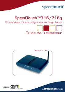 Mode d’emploi Thomson SpeedTouch 716 Routeur