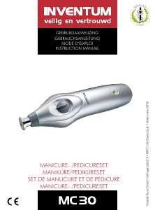 Manual Inventum MC30 Manicure-Pedicure Set
