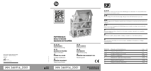 Návod Playtive IAN 346914 Dollhouse