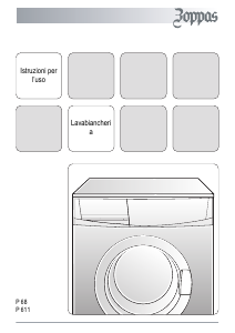 Manuale Zoppas P611 Lavatrice