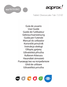 Használati útmutató Aqprox appTB701BV2 Cheesecake 7.0 V2 Táblagép