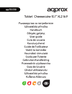 Használati útmutató Aqprox appTB105B Cheesecake 10.1 XL2 Táblagép