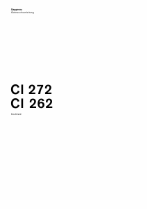 Bedienungsanleitung Gaggenau CI262115 Kochfeld