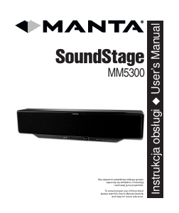 Instrukcja Manta MM5300 SoundStage Głośnik
