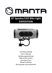 Manual Manta BTL001 Expedition Speaker