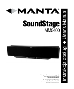 Handleiding Manta MM5400 SoundStage Luidspreker