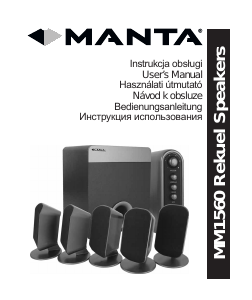 Instrukcja Manta MM1560 Rekuel Zestaw kina domowego