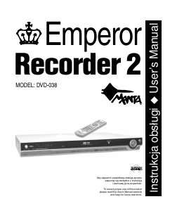 Handleiding Manta DVD-038 Emperor DVD speler