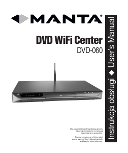 Instrukcja Manta DVD-060 Odtwarzacz DVD