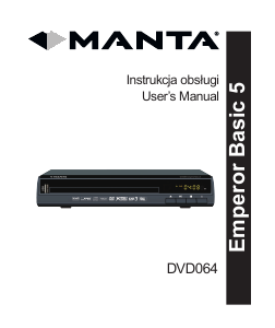 Manual Manta DVD-064 Emperor Basic 5 DVD Player