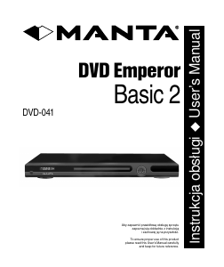 Instrukcja Manta DVD-041 Emperor Basic 2 Odtwarzacz DVD