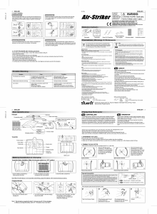 Handleiding Silverlit Air-Striker Radiobestuurbare helikopter