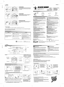 Handleiding Silverlit Black Hawk Radiobestuurbare helikopter