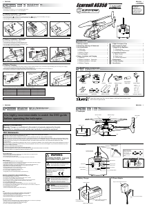 Manual Silverlit Eurocopter ECUREUIL AS350 Radio Controlled Helicopter